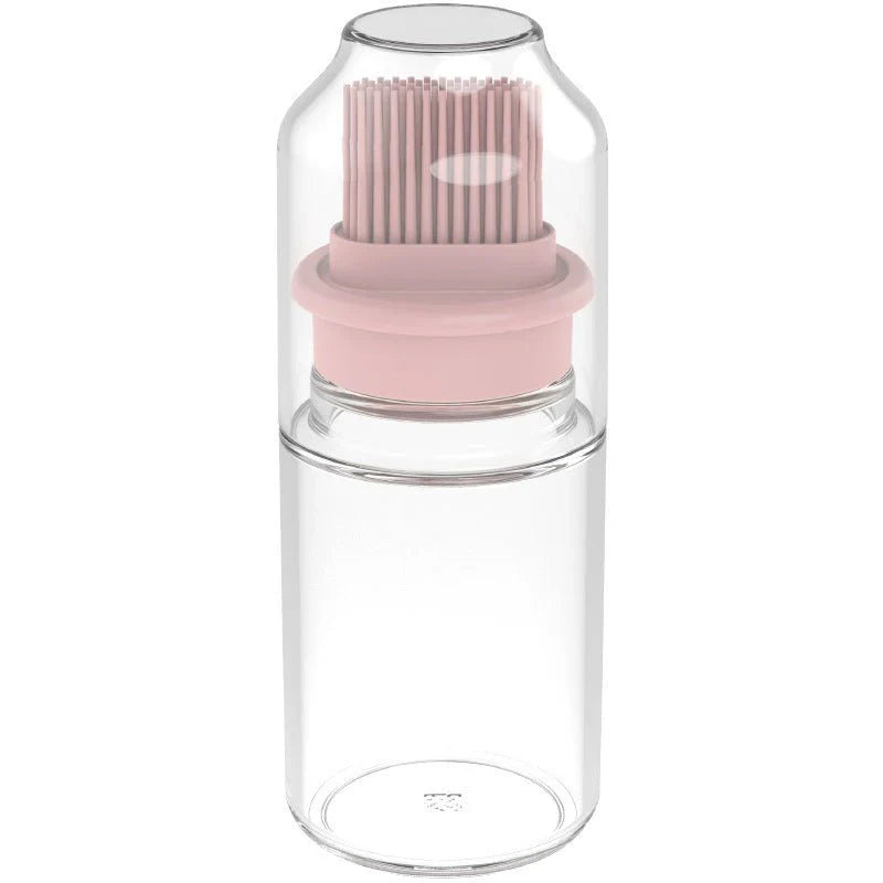 Portable Oil Bottle with Brush